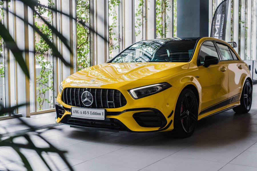  Mercedes-AMG A45 S 4Matic+ Aerodynamic Package Edition 1 (W177) 2020 года  (MY) (фото 1 из 10)